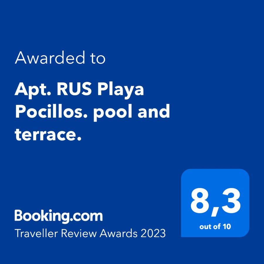 Apt. Rus Playa Pocillos. Pool And Terrace. Apartamento Tías Exterior foto